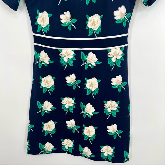 Draper James Magnolia Floral Bodycon Knee Length Bodycon Mini Dress Small - Picture 5 of 12